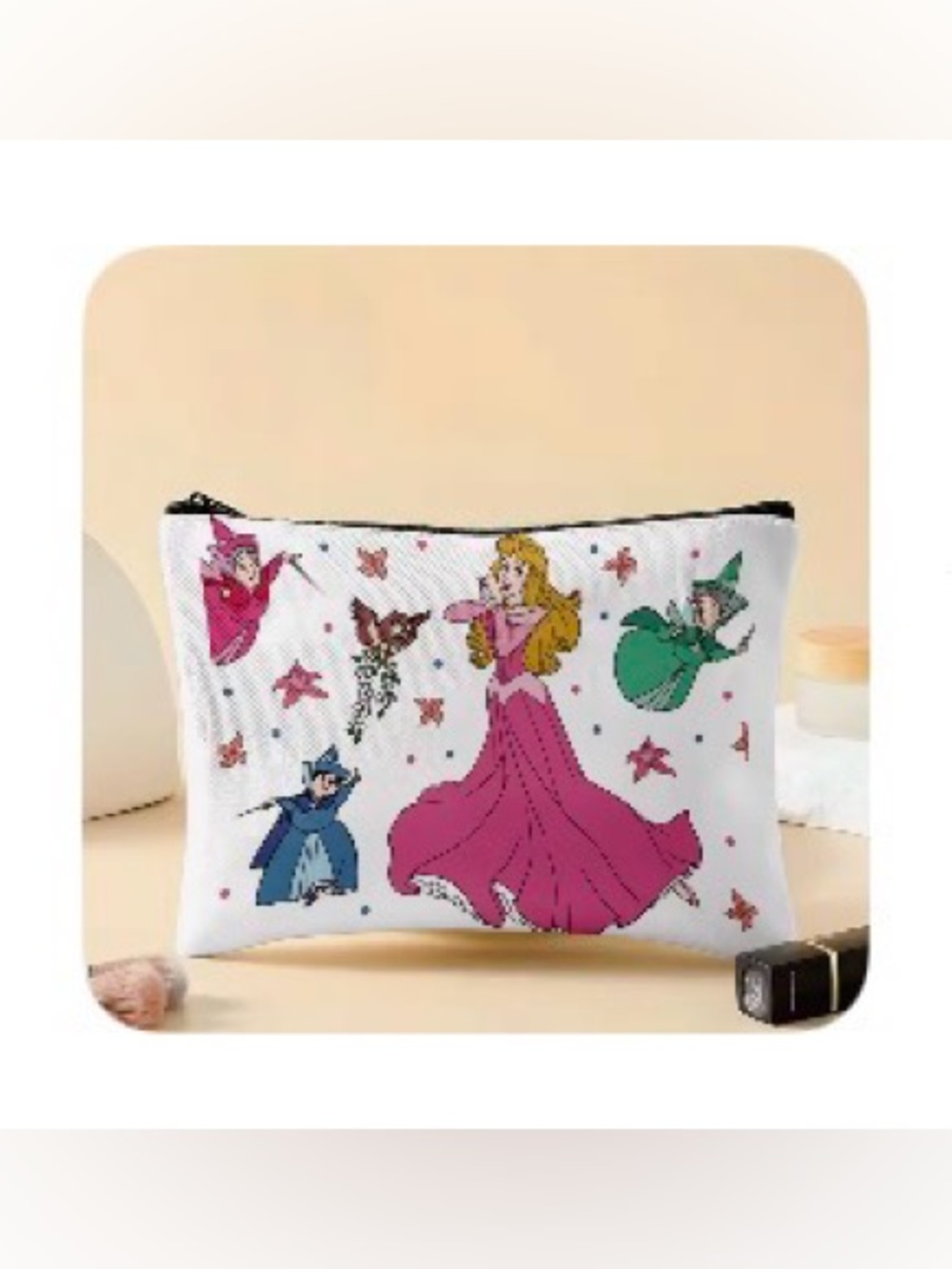 Sleeping Beauty Makeup Bag